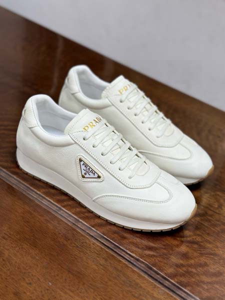 2025年9月17日入荷新品Pradaカジュアルシューズ/スニーカー｜メンズ靴人気本革製ギフト/誕生日/XG工場