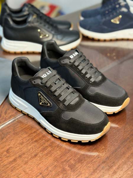 2025年9月17日入荷新品Pradaカジュアルシューズ/スニーカー｜メンズ靴人気本革製ギフト/誕生日/XG工場