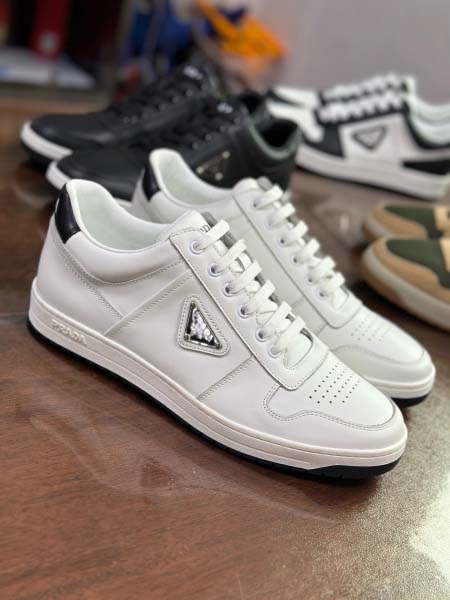 2025年9月17日入荷新品Pradaカジュアルシューズ/スニーカー｜メンズ靴人気本革製ギフト/誕生日/XG工場