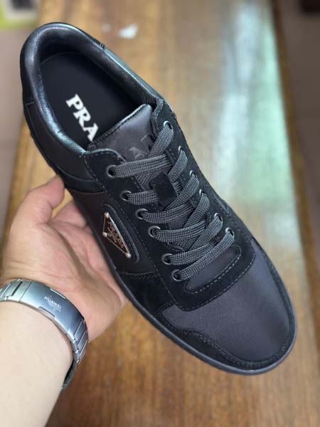 2025年9月17日入荷新品Pradaカジュアルシューズ/スニーカー｜メンズ靴人気本革製ギフト/誕生日/XG工場