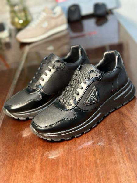 2025年9月17日入荷新品Pradaカジュアルシューズ/スニーカー｜メンズ靴人気本革製ギフト/誕生日/XG工場