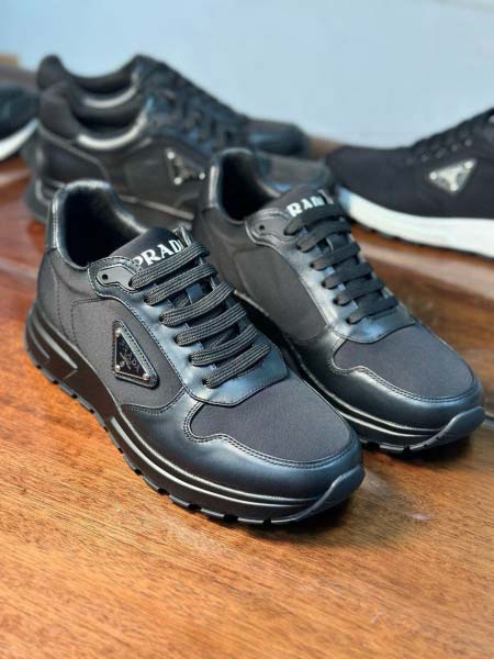 2025年9月17日入荷新品Pradaカジュアルシューズ/スニーカー｜メンズ靴人気本革製ギフト/誕生日/XG工場