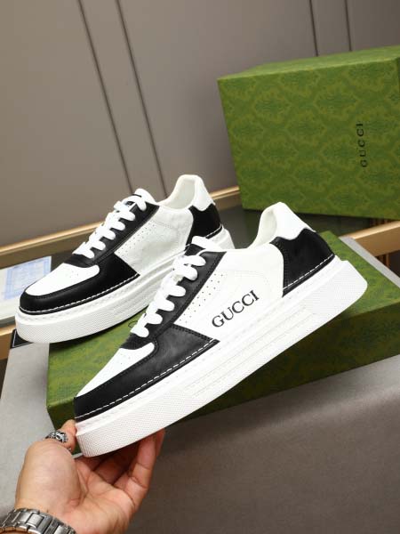 2025年9月19日入荷新品Gucciカジュアルシューズ/スニーカー｜メンズ靴人気本革製ギフト/誕生日/XG工場