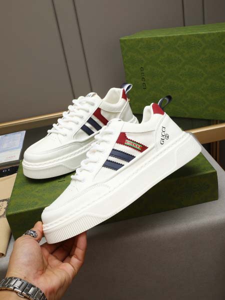 2025年9月19日入荷新品Gucciカジュアルシューズ/スニーカー｜メンズ靴人気本革製ギフト/誕生日/XG工場