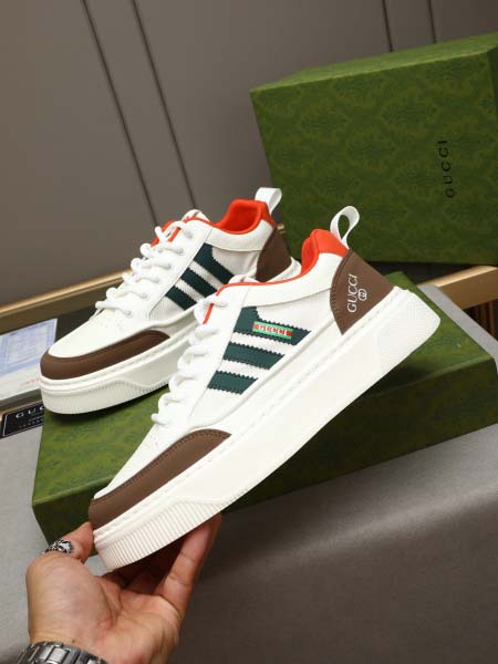 2025年9月19日入荷新品Gucciカジュアルシューズ/スニーカー｜メンズ靴人気本革製ギフト/誕生日/XG工場