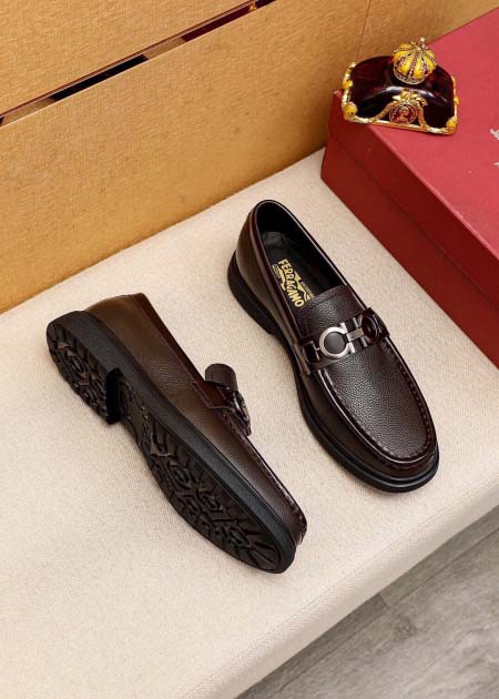 2025年9月19日入荷新品Ferragamoカジュアルシューズ/スニーカー｜メンズ靴人気本革製ギフト/誕生日/XG工場