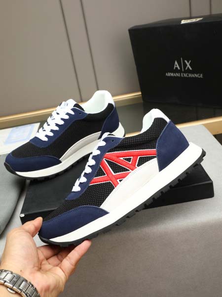 2025年9月19日入荷新品Armaniカジュアルシューズ/スニーカー｜メンズ靴人気本革製ギフト/誕生日/XG工場