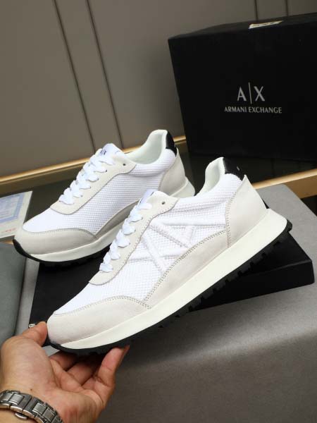 2025年9月19日入荷新品Armaniカジュアルシューズ/スニーカー｜メンズ靴人気本革製ギフト/誕生日/XG工場