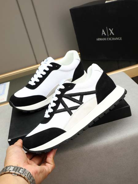 2025年9月19日入荷新品Armaniカジュアルシューズ/スニーカー｜メンズ靴人気本革製ギフト/誕生日/XG工場