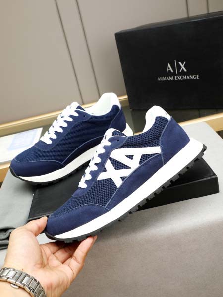 2025年9月19日入荷新品Armaniカジュアルシューズ/スニーカー｜メンズ靴人気本革製ギフト/誕生日/XG工場