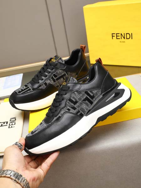 2025年9月19日入荷新品Fendiカジュアルシューズ/スニーカー｜メンズ靴人気本革製ギフト/誕生日/XG工場