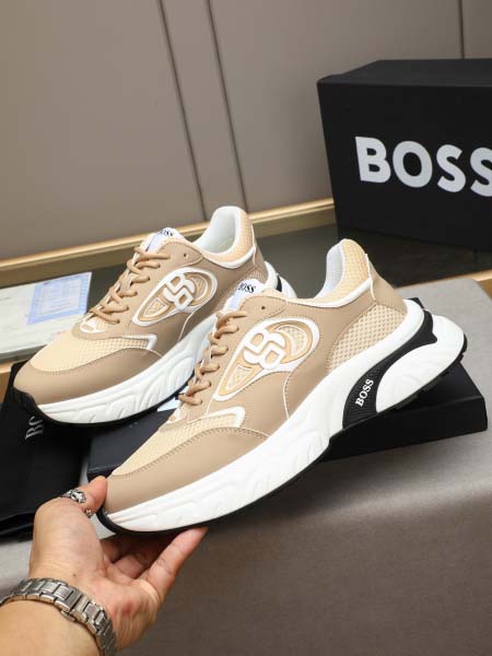 2025年9月19日入荷新品BOSSカジュアルシューズ/スニーカー｜メンズ靴人気本革製ギフト/誕生日/XG工場