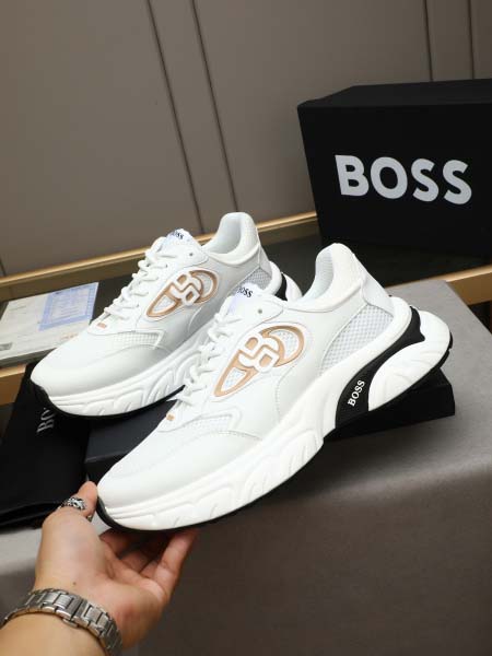 2025年9月19日入荷新品BOSSカジュアルシューズ/スニーカー｜メンズ靴人気本革製ギフト/誕生日/XG工場