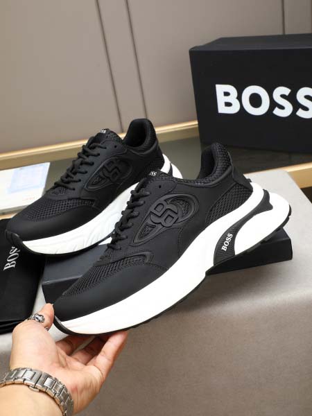 2025年9月19日入荷新品BOSSカジュアルシューズ/スニーカー｜メンズ靴人気本革製ギフト/誕生日/XG工場