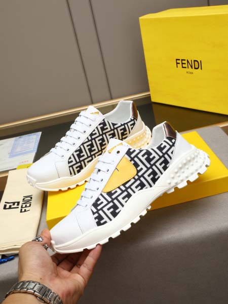 2025年9月19日入荷新品Fendiカジュアルシューズ/スニーカー｜メンズ靴人気本革製ギフト/誕生日/XG工場