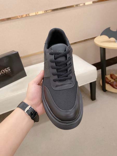 2025年9月19日入荷新品BOSSカジュアルシューズ/スニーカー｜メンズ靴人気本革製ギフト/誕生日/XG工場