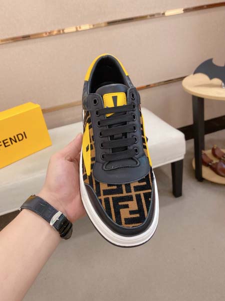 2025年9月19日入荷新品Fendiカジュアルシューズ/スニーカー｜メンズ靴人気本革製ギフト/誕生日/XG工場