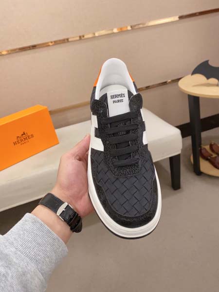 2025年9月19日入荷新品HERMESカジュアルシューズ/スニーカー｜メンズ靴人気本革製ギフト/誕生日/XG工場