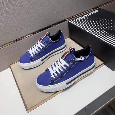 2025年9月19日入荷新品Dsquared2カジュアルシューズ/スニーカー｜メンズ靴人気本革製ギフト/誕生日/XG工場