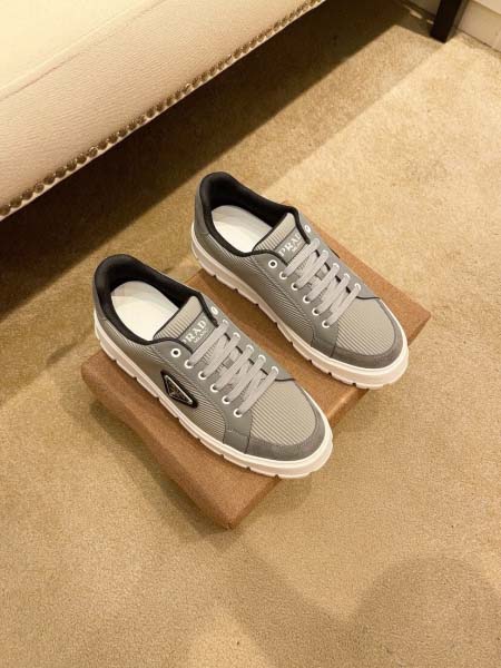 2025年9月20日入荷新品Pradaカジュアルシューズ/スニーカー｜メンズ靴人気本革製ギフト/誕生日/TL工場