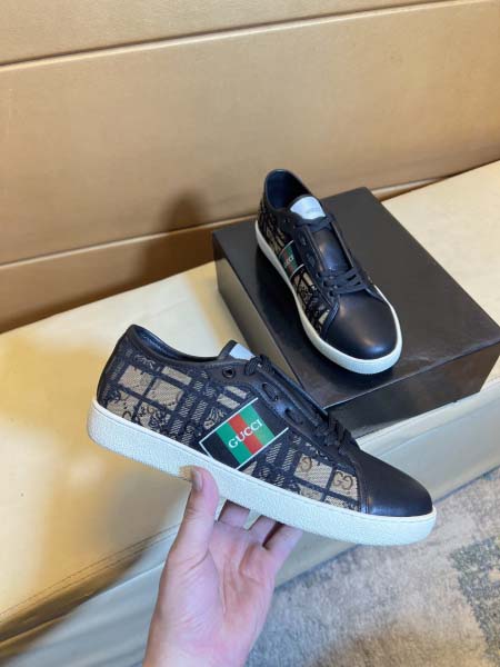2025年9月20日入荷新品Gucciカジュアルシューズ/スニーカー｜メンズ靴人気本革製ギフト/誕生日/TL工場