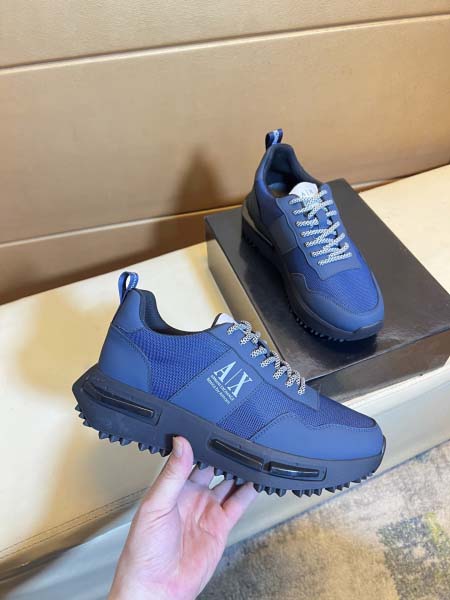 2025年9月20日入荷新品Armaniカジュアルシューズ/スニーカー｜メンズ靴人気本革製ギフト/誕生日/TL工場