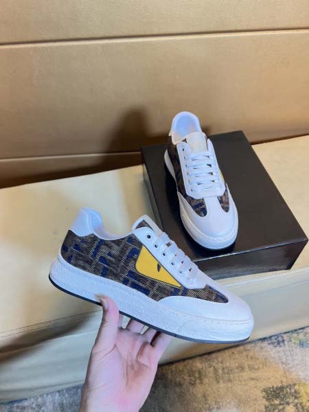 2025年9月20日入荷新品Fendiカジュアルシューズ/スニーカー｜メンズ靴人気本革製ギフト/誕生日/TL工場