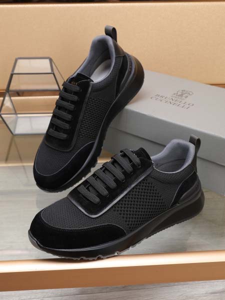 2025年9月20日入荷新品Brunello Cucinelliカジュアルシューズ/スニーカー｜メンズ靴人気本革製ギフト/誕生日/TL工場