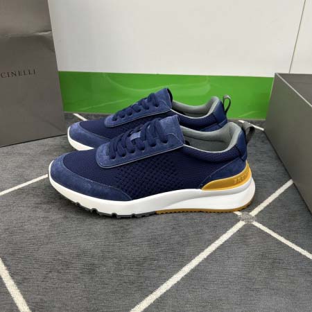 2025年9月20日入荷新品Brunello Cucinelliカジュアルシューズ/スニーカー｜メンズ靴人気本革製ギフト/誕生日/TL工場