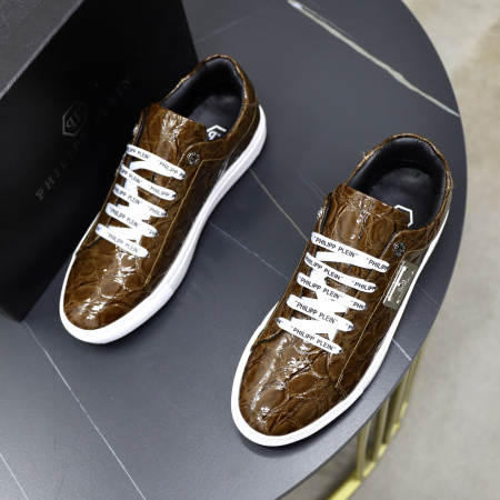 2025年9月22日入荷新品PHILIP PLEINカジュアルシューズ/スニーカー｜メンズ靴人気本革製ギフト/誕生日/TL工場
