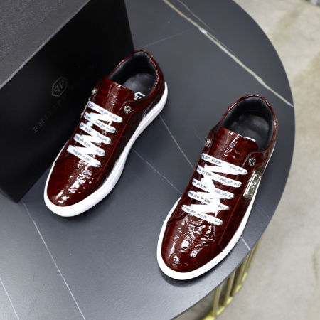 2025年9月22日入荷新品PHILIP PLEINカジュアルシューズ/スニーカー｜メンズ靴人気本革製ギフト/誕生日/TL工場