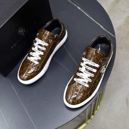 2025年9月22日入荷新品PHILIP PLEINカジュアルシューズ/スニーカー｜メンズ靴人気本革製ギフト/誕生日/TL工場
