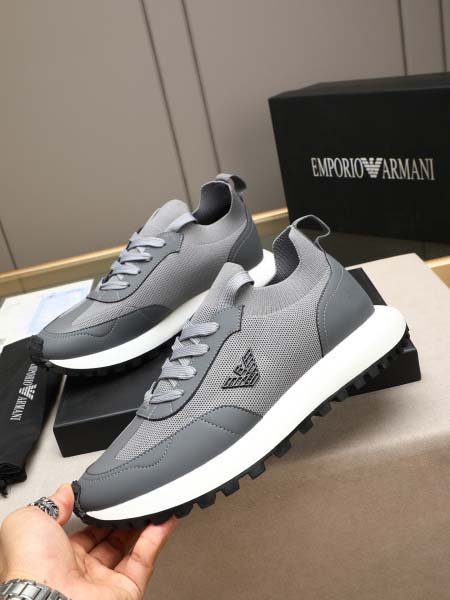 2025年9月22日入荷新品ARMANIカジュアルシューズ/スニーカー｜メンズ靴人気本革製ギフト/誕生日/TL工場