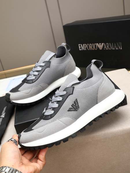 2025年9月22日入荷新品ARMANIカジュアルシューズ/スニーカー｜メンズ靴人気本革製ギフト/誕生日/TL工場