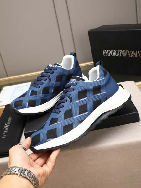 2025年9月22日入荷新品Armaniカジュアルシューズ/スニーカー｜メンズ靴人気本革製ギフト/誕生日/TL工場