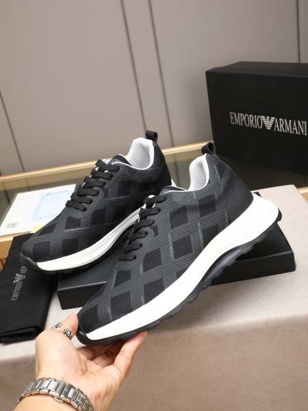 2025年9月22日入荷新品Armaniカジュアルシューズ/スニーカー｜メンズ靴人気本革製ギフト/誕生日/TL工場
