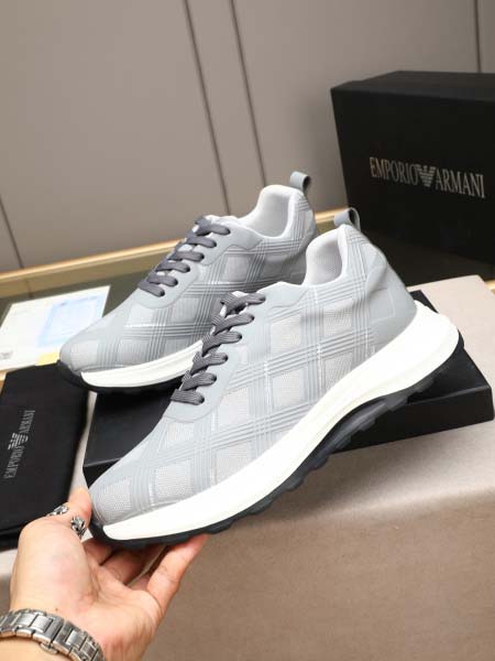 2025年9月22日入荷新品Armaniカジュアルシューズ/スニーカー｜メンズ靴人気本革製ギフト/誕生日/TL工場
