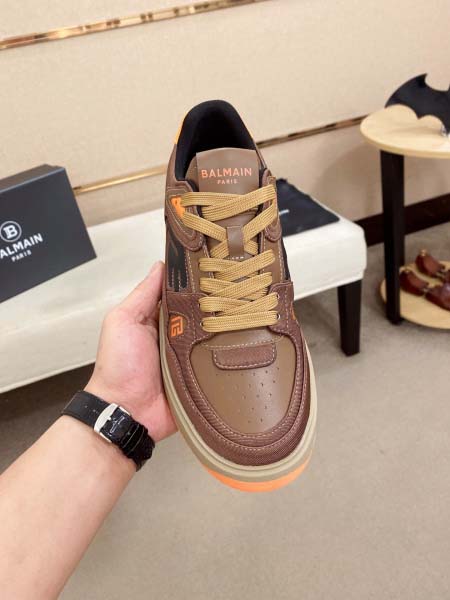 2025年9月22日入荷新品Balmainカジュアルシューズ/スニーカー｜メンズ靴人気本革製ギフト/誕生日/TL工場