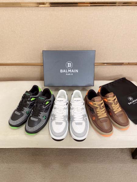 2025年9月22日入荷新品Balmainカジュアルシューズ/スニーカー｜メンズ靴人気本革製ギフト/誕生日/TL工場