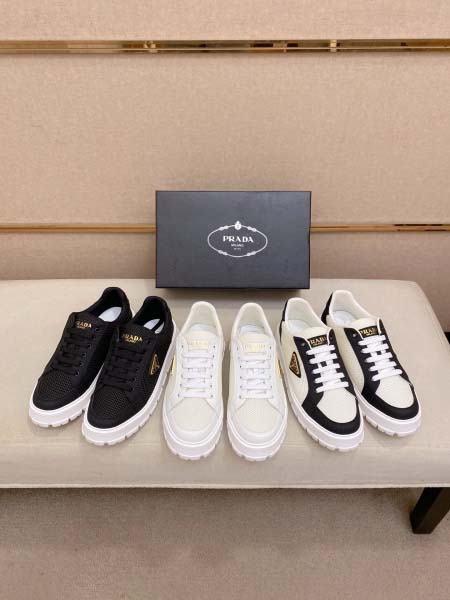2025年9月22日入荷新品Pradaカジュアルシューズ/スニーカー｜メンズ靴人気本革製ギフト/誕生日/TL工場