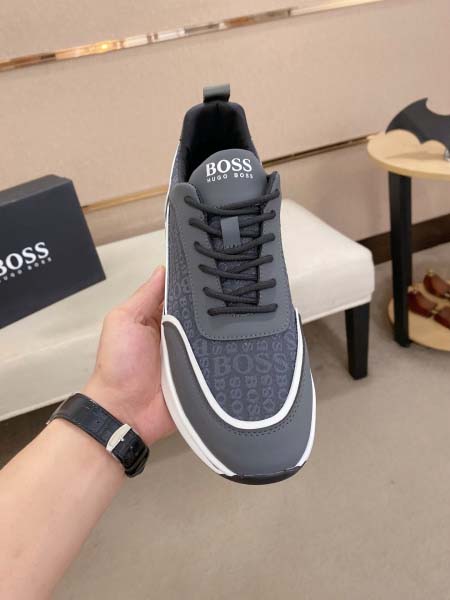 2025年9月22日入荷新品BOSSカジュアルシューズ/スニーカー｜メンズ靴人気本革製ギフト/誕生日/TL工場