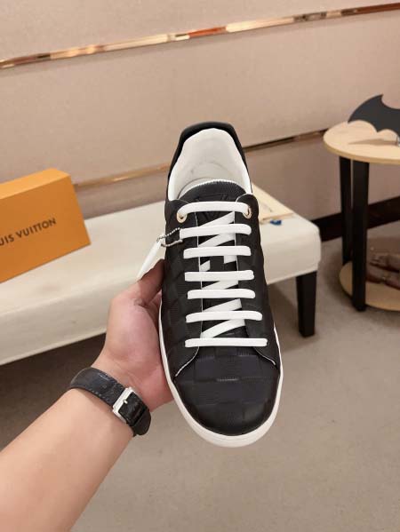 2025年9月22日入荷新品Louis Vuittonカジュアルシューズ/スニーカー｜メンズ靴人気本革製ギフト/誕生日/TL工場