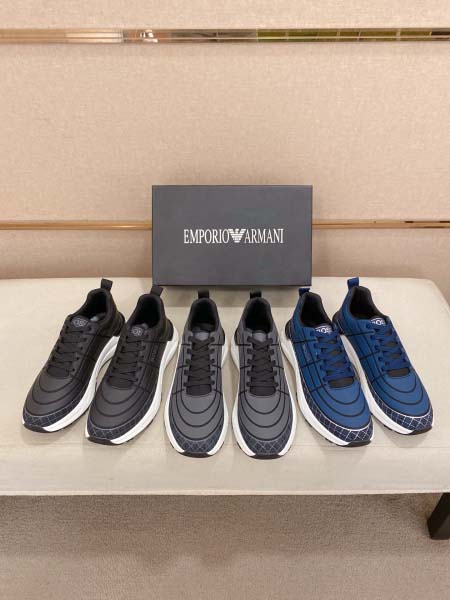 2025年9月23日入荷新品Armaniカジュアルシューズ/スニーカー｜メンズ靴人気本革製ギフト/誕生日/TL工場