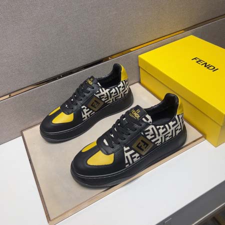 2025年9月23日入荷新品Fendiカジュアルシューズ/スニーカー｜メンズ靴人気本革製ギフト/誕生日/TL工場