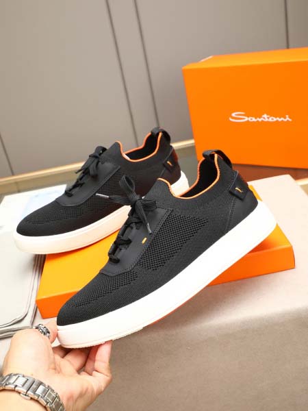 2025年9月23日入荷新品Santoniカジュアルシューズ/スニーカー｜メンズ靴人気本革製ギフト/誕生日/TL工場