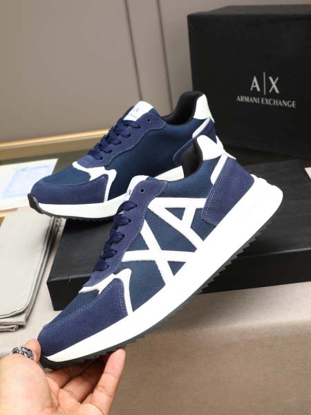 2025年9月23日入荷新品Armaniカジュアルシューズ/スニーカー｜メンズ靴人気本革製ギフト/誕生日/TL工場