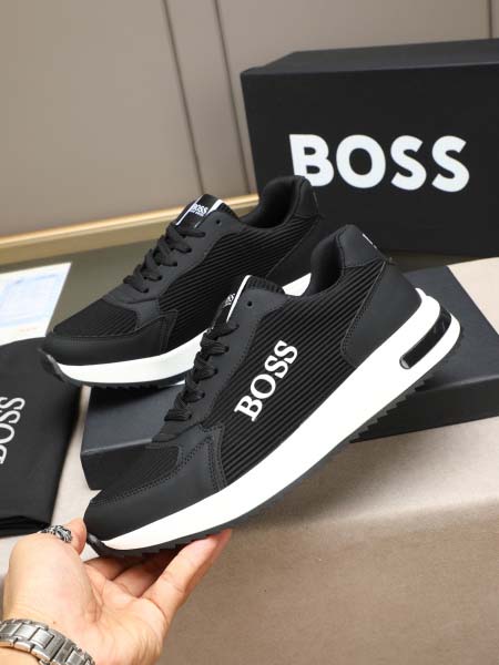 2025年9月23日入荷新品BOSSカジュアルシューズ/スニーカー｜メンズ靴人気本革製ギフト/誕生日/TL工場