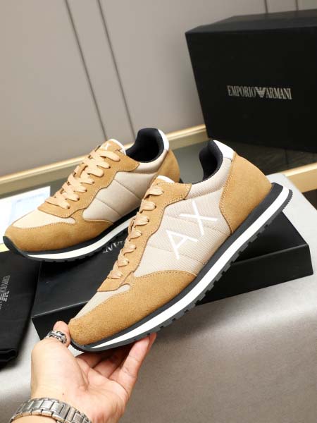 2025年9月23日入荷新品Armaniカジュアルシューズ/スニーカー｜メンズ靴人気本革製ギフト/誕生日/TL工場