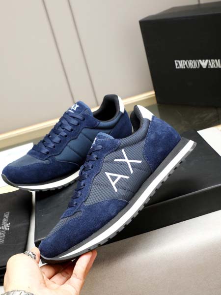 2025年9月23日入荷新品Armaniカジュアルシューズ/スニーカー｜メンズ靴人気本革製ギフト/誕生日/TL工場