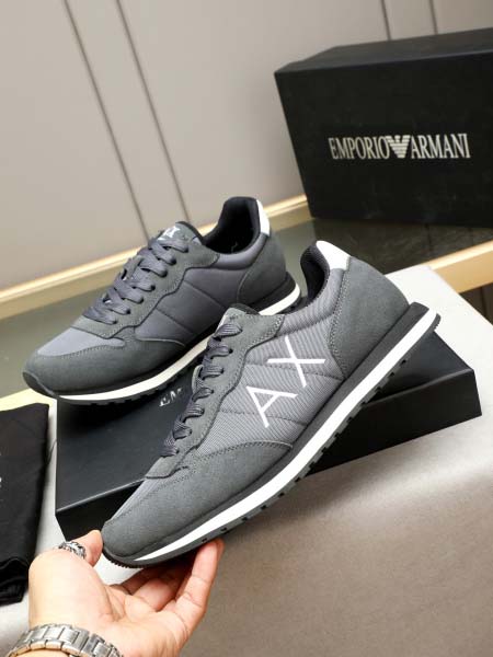 2025年9月23日入荷新品Armaniカジュアルシューズ/スニーカー｜メンズ靴人気本革製ギフト/誕生日/TL工場